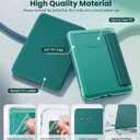 MoKo Detachable Magnetic Case for All-New 7" Kindle Paperwhite 12th Generation 2024 & Kindle Colorsoft 2024/2025,Ultra Clear Back Scratch-Proof Light & Shell Cover with Auto Wake/Sleep, Jade Green