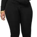 PINSV Women Two Piece Outfits Workout Sets Bodycon Tracksuit Long Sleeve Zip Up Hoodie Jacket Jogger Matching Sweat Pants Set (X-Large, Black)