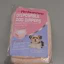 Dog Diapers Female,Disposable 10 Pcs Stretchy Dog Diapers,Cat Diapers for Female Cats,Size M Leak-Proof Pull-ups,Doggy Diapers for Dogs in Heat,Dog Period, Incontinence, Training (M, Pink)