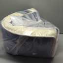 Mini Crib Mattress 38" x 24" x 4"- Firm Support and Comfort Premium Foam,Noiseless and Odorless,Hypoallergenic Mini Crib Mattress,Fits Mini and Portable Cribs,Dual Sided with Soft Breathable Fabric (Starry Sky Blue)