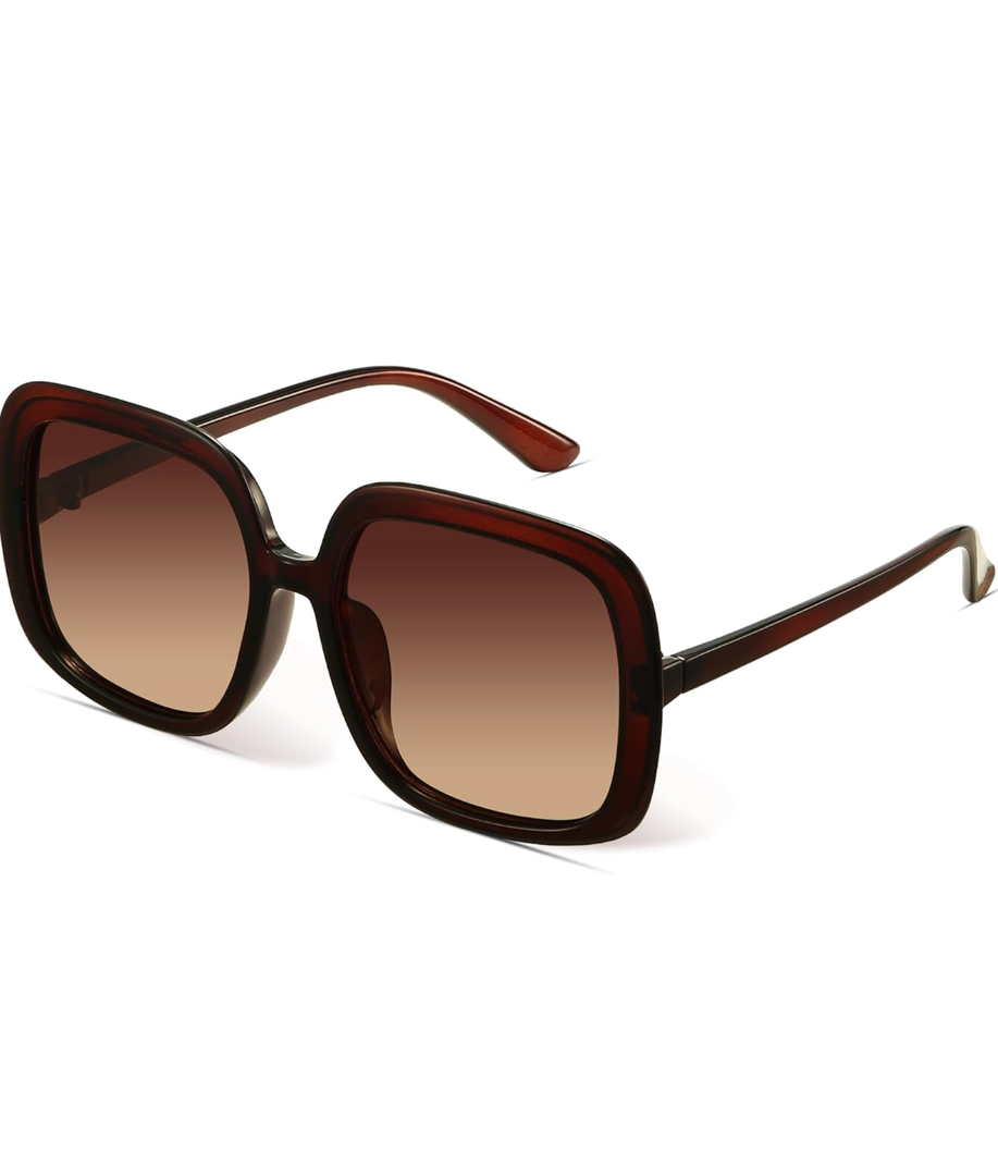 miyya Oversized Polarized Sunglasses Women, Trendy Retro Sun Glasses for Women 2025, Oversized Shades
