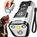 YUYQA Dog Bark Deterrent Device, 3X Ultrasonic Anti Barking, 6 Training Modes 23 FT Range Barks No More Indoors Outdoors Behavior Correct Safe & Humane Rechargeable Compact Bark Control for Dogs