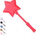 Magic Fairy Fairy Wand Credit Card Holder, Fairy Wand Credit Card Holder - 3D Printed Tap to Pay-Contactless Payment Holder(Red)