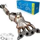 PHILTOP Front Direct-Fit Catalytic Converter Kit W/Gasket Compatible with Ford 2012-2017 Focus 2.0L Replace# 16647, 641514, 30580 (EPA Compliant)