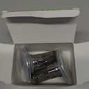 Sink Stopper Hair Catcher,(2PCS) Pop-up Sink Drain Strainer with Removable Stainless Steel Strainer Basket Hair Catcher, Bathroom Sink Strainer for Bathroom Sink Stopper Replacement (2, Matte Black)