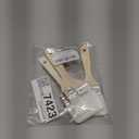 Set of 3 Chip Paint Brushes with Synthetic Bristles for Priming Painting, Varnishing, Wood, Walls, Painting