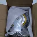 Gate Wheels for Metal Tube Gate - 6" Farm Gate Wheel for Metal Swing Gate Fence Support - 1 Pack