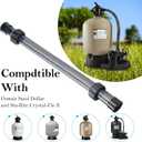 155710 Pool Pump to Filter Hose Assembly for Pentair Sand Dollar and Sta-Rite Cristal-Flo II Filter compatible with Pool and Spa Sand Ground Pool Pump to Filter Hose (30" Length)