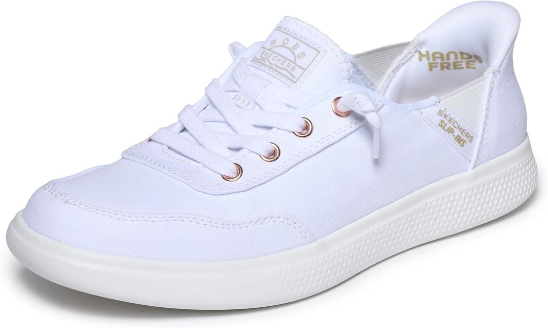 Skechers Women's Hands Free Slip-ins Bobs Skip Cute - B Cute Sweet 8