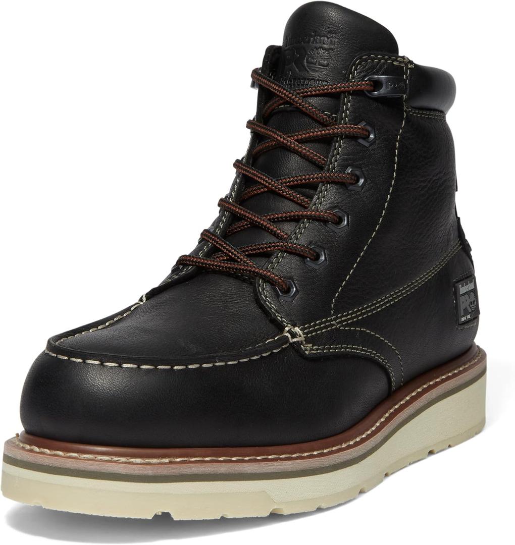 Timberland PRO mens Gridworks 6 Inch Soft Toe Waterproof Industrial Wedge Work Boot, 10.5