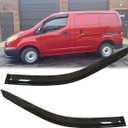 2pcs Original Shatterproof Rainproof Side Window Wind Deflectors for 2014-2019 Nissan NV200 Taxi/City Express,Rain Guards,Nice Looking Window Visors for Cars,Vent Deflector 92523
