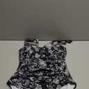 Aidonger One Piece Swimsuit Tummy Control Bathing Suit for Women Ruched Slimming Swim Suit Modest Push Up Swimwear, L