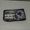 FuelMeFoot 3 Pack Copper Compression Socks - Compression Socks Women & Men Circulation - Best for Medical,Running,Athletic (Large-X-Large, 001 Black-Classic)