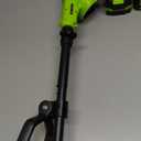 21V Battery Weed Eater & String Trimmer, Lightweight 2-in-1 Electric Weed Wacker, Wheeled Edger with 2X 2.0Ah Batteries & Charger, 12-inch Auto Line Feed, 90 Adjustable Head & 8 Spools