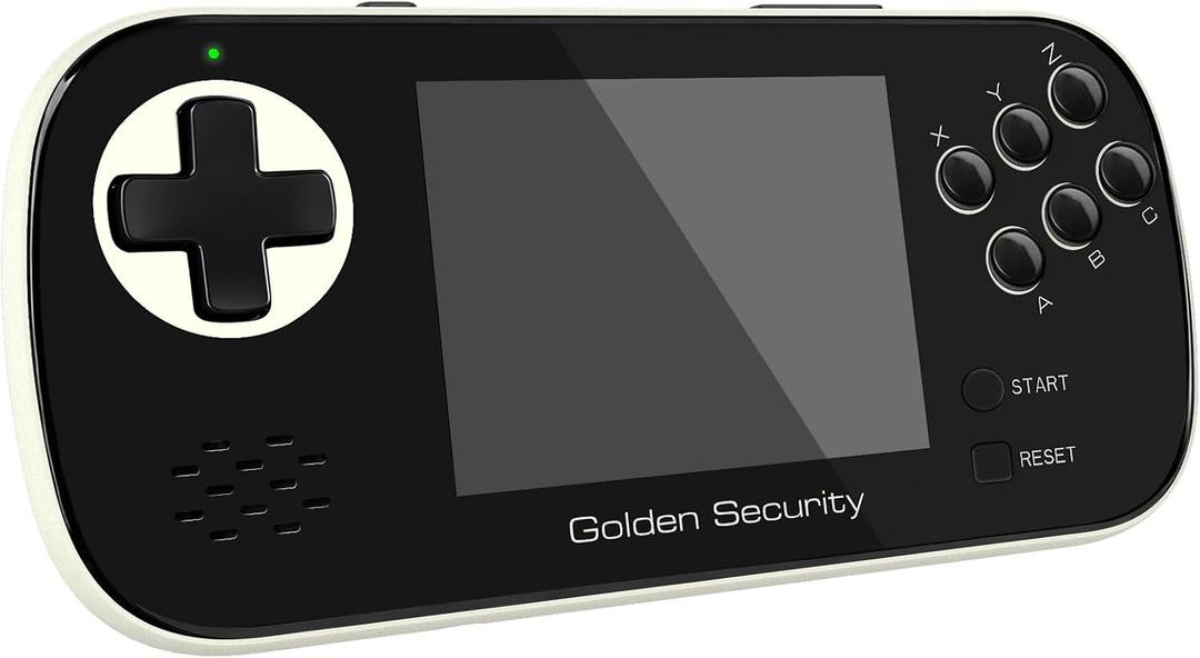 Handheld Game for Kids, Retro Gaming Console with 156 Retro Video Games, Handheld Game Console with Rechargeable Battery 3.5" LCD Screen, Mini Arcade Electronic Toy Gifts for Boys Girls (White)