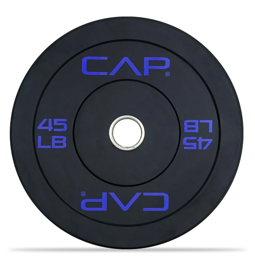 45LB  Barbell Rubber Olympic Bumper Plate | Multiple Options/Colors