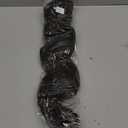 Ponytail Extension, Drawstring Ponytail Extension for Women 26 Inch Long Dark Brown Wavy Layered Pony Tails Hair Extensions Synthetic Clip in Ponytail Hairpiece for Women