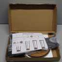 Plant Stand Indoor Corner Tall 2 Tier Metal Modern Flower Storage Plant Shelf Holder for Living Room Balcony Garden,Black (2 Tier-Black Round)