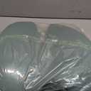 C CUSHION LAB Extra Dense Lumbar Pillow - Patented Ergonomic Multi-Region Firm Back Support for Lower Back Pain Relief - Lumbar Support Cushion with Strap for Office Chair, Car, Sofa - Wellness Green