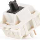 DUROCK Tactile Keyboard Switches, 5 Pins Koala Switch, T1 Cream Housing Heavy Tactile Mechanical Switches Lubed (DUROCK Koala 67g, 70pcs)