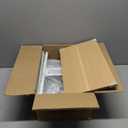 Utility Slim Storage Cart, 4-Tier Narrow Bathroom Organizers and Storage Cart, Narrow Metal Kitchen Laundry Room Organization Shelf with Wood Top, Slim Rolling Carts with Wheels for Small Space (9.1 inch wide, White)