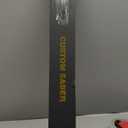 RGB Dueling Lightsaber, Motion Control 39 Sets Sound Effects and 12 Colors Change, Smooth Swing Metal Handle Light Saber for Adults Cosplay Gifts (RGB)