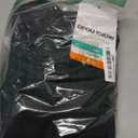 GSOU SNOW Womens Mens Snow Pants Baggy Snowboard Ski Pant Loose Waterproof Windproof Insulated (Medium, Black)