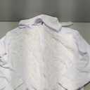 Men's Full Zip White Size XXL
