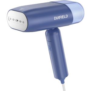 DIAFIELD Steamer for Clothes, Foldable Handheld Clothing Wrinkles Remover for Garments, 30-Second Fast Heat-up, Portable Mini Fabric Steam Iron for Home and Travel for 120V Countries