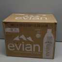 Evian Natural Spring Water, 1 L bottle, 12 pack