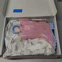 DREAM PAIRS Kids Rain Boots Cute Lightweight Waterproof with Pull-on Handles for Girls & Boys Toddler Outdoor Play (Pink)