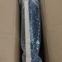 Dog Ramp for Bed, L64 W17 Foldable Pet Ramp for Small Large Dogs Cats, Dog Ramps for High Beds Car, High Traction with Platform 6 Adjustable Heights 24" to 30" Up to 220LBS, Wood