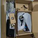 Veise VE027-H Built-in Wi-Fi Fingerprint Smart Deadbolt Lock with Handleset, App Remote & Voice Control, Keyless Entry Front Door Lock Set, Touchscreen Keypad, Auto-Lock, Easy Setup, Matte Black