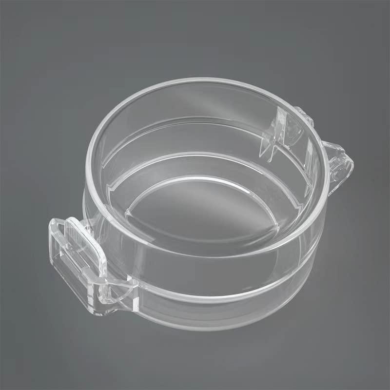 2 Pack Door Safety Deadbolt Lock for Kids,Child Proof Deadbolt Lock, Large Size Deadbolt Child Safety Lock Cover Fits Most Deadbolt (Transparent)