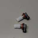 2 PCS H11 Car Halogen Bulbs, Ultra White Light Bulbs, 12V 100W Front Fog Light Bulbs, Super Bright High Beam Low Beam Bulb Auto Lights Universal for Most Cars, Trucks, SUVs (White)