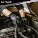 PROMEDIX P Nitrile Disposable Gloves,4mil-100 Count,Gloves Disposable Latex Free,Powder Free for Cooking,Household,Food safe (Medium)