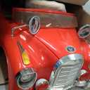 Kids Ride on Car with Remote - Classic Toddler Car for Kids Ages 3-6 - 6V Battery-Powered Ride on with Lights and AUX Port by Lil' Rider (Red)