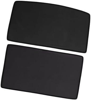 ciciTree Roof Sunshade Cover Front & Rear Top Window Sun Heat Mesh Compatible for Tesla Model S 2016-2020