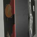 WANGYUANJI Carbon Steel Wok Pan with Lid, 12.6" Hammered Stir Fry Pan, Thickened Heavy Duty Flat Bottom Wok for Electric, Induction & Gas Stoves, Detachable Wood Handle, No Chemical Coating (Black)