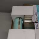 Nostalgia Classic Retro Professional 3.5 Qt Stand Mixer with Tilt Head and Stainless Steel Bowl, Six-Speed, Includes Dough Hooks and Beaters, Aqua