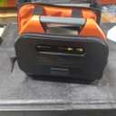 ETENWOLF VORTEX S6 Tire Inflator Portable Air Compressor for Heavy-duty Vehicle, Cordless Air Pump for Car & Inflatables with 19200 mAh Battery, 100% Duty Cycle & Dual Cylinder Bike Pump, Vivid Orange