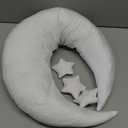 IGMaryBox Baby Moon Star Pillow Newborn Posing Pillow Newborn Photography Posing Pillows Infant Photography Props Set (White)