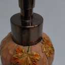 Avanti Linens - Soap Dispenser/Lotion Pump, Fall Inspired Bathroom Accessories (Grateful Patch Collection)