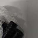 2 Pack Spring Tension Curtain Rod 32.5 to 58 inch Adjustable Curtain Rods No Drilling Spring Loaded Curtain Rods for Windows Doors, Black