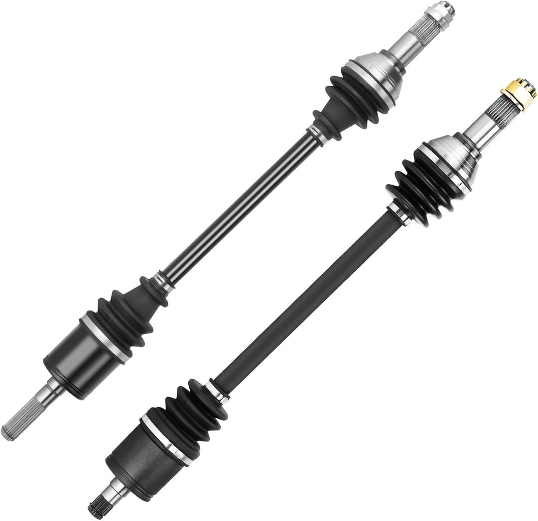 Front Left&Right CV Axles Shaft for Can-Am Defender HD5/HD8/HD9/HD10 MAX XT-P XT 2016 2017 2018 2019 2020 2021, Replace for 705401802, 705401937, 705401801, 705401936, 2 Front Axles