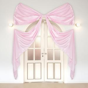 98x70 Inch Christmas Large Pink Bow Party Decorations Christmas Giant Satin Ribbon Bow with Long Streamer Coquette Decoration for Xmas Door Arch Wall Wedding Birthday Holiday Supplies