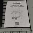 Realcook Charcoal Grills with Offest Smokers: Spacious Barrel Charcoal BBQ Grill | Barbecue Smoker Grill Combo for Outdoor Backyard Patio Camping Picnic and Party