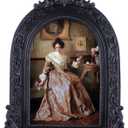 Vintage Picture Frames 4x6 Ornate Black Antique Picture Frames for Wall and Tabletop Vintage Photo Frame Victorian Home Decor Gallery Wall Decor in Arch Shape