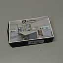 Asidrama 6 Pack 5 Inch(128mm) Hole Centers Kitchen Cabinet Handles, Brushed Satin Nickel Cabinet Pulls Kitchen Cabinet Hardware for Cupboard Drawer Pulls