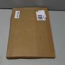 MACTING Christmas Burlap Tree Skirt, 30 Inch Red Countryside Tree Skirt with White Snowflake Printed, Small Rustic Tree Mat for Home Party Holiday Winter Indoor Xmas Decorations